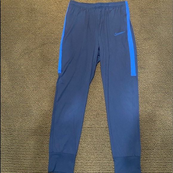 nike navy track pants